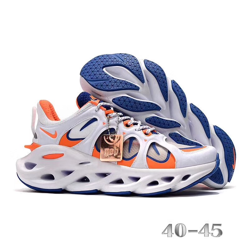 Nike Air Max 2019 Atomic Mesh White Orange Blue Shoes